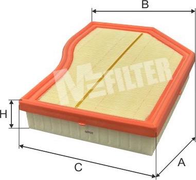 Mfilter K 7192 - Filter za zrak www.molydon.hr