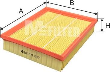 Mfilter K 7156 - Filter za zrak www.molydon.hr