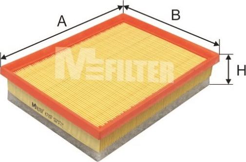 Mfilter K 7157 - Filter za zrak www.molydon.hr