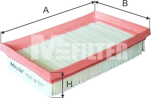 Mfilter K 7103 - Filter za zrak www.molydon.hr