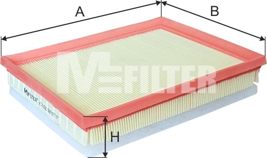 Mfilter K 7102 - Filter za zrak www.molydon.hr