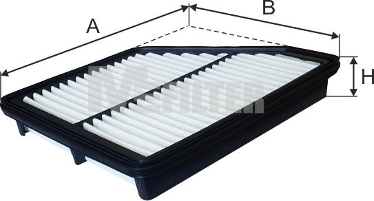 Mfilter K 7107 - Filter za zrak www.molydon.hr