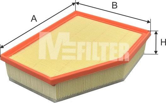 Mfilter K 7189 - Filter za zrak www.molydon.hr