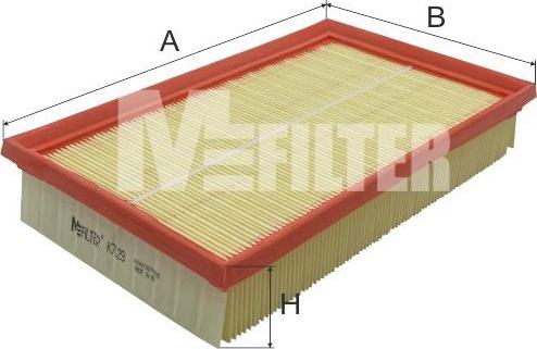 Mfilter K 7129 - Filter za zrak www.molydon.hr