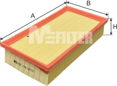 Mfilter K 784 - Filter za zrak www.molydon.hr