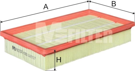 Mfilter K 783 - Filter za zrak www.molydon.hr