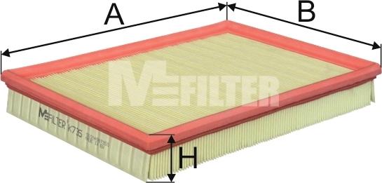 Mfilter K 735 - Filter za zrak www.molydon.hr