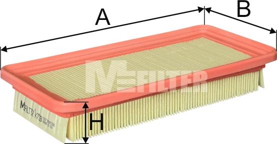 Mfilter K 728 - Filter za zrak www.molydon.hr