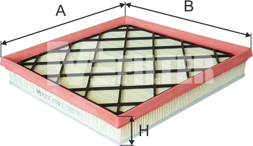 Mfilter K 778/1 - Filter za zrak www.molydon.hr