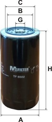 Mfilter TF 6502 - Filter za ulje www.molydon.hr