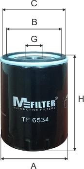 Mfilter TF 6534 - Filter za ulje www.molydon.hr