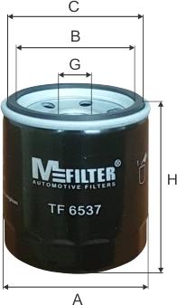 Mfilter TF 6537 - Filter za ulje www.molydon.hr