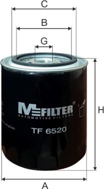 Mfilter TF 6520 - Filter za ulje www.molydon.hr