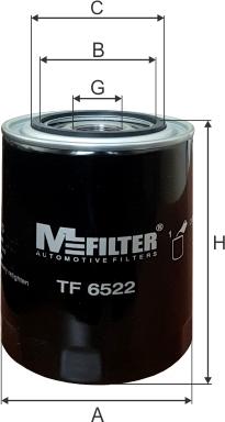 Mfilter TF 6522 - Filter za ulje www.molydon.hr