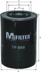 Mfilter TF 666 - Filter za ulje www.molydon.hr