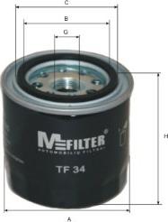 Mfilter TF 34 - Filter za ulje www.molydon.hr