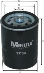 Mfilter TF 38 - Filter za ulje www.molydon.hr
