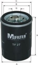 Mfilter TF 27 - Filter za ulje www.molydon.hr