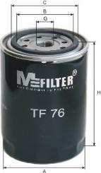 Mfilter TF 76 - Filter za ulje www.molydon.hr