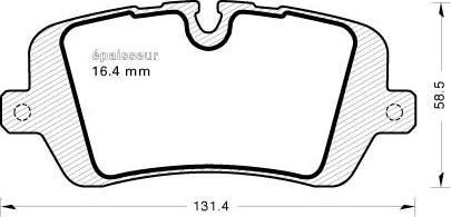 MGA 1138 - Komplet Pločica, disk-kočnica www.molydon.hr