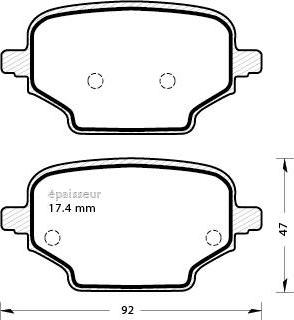 Pagid 8DB 355 039-911 - Komplet Pločica, disk-kočnica www.molydon.hr