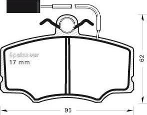 Magneti Marelli 363702160250 - Komplet Pločica, disk-kočnica www.molydon.hr