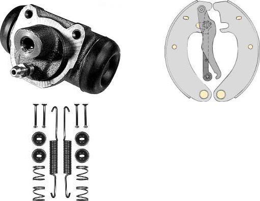 MGA K502913 - Komplet kočnica, bubanj kočnice www.molydon.hr