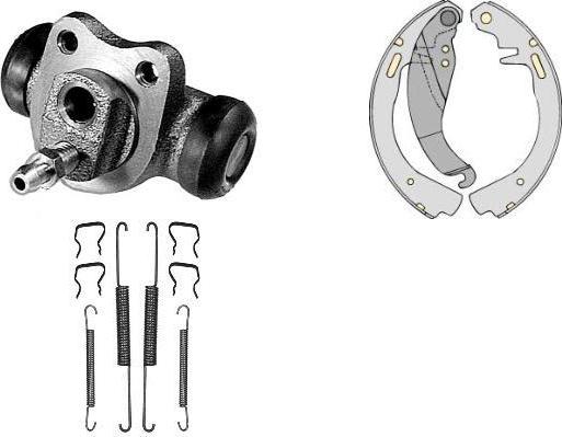 MGA K576562 - Komplet kočnica, bubanj kočnice www.molydon.hr
