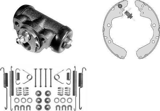 MGA K809312 - Komplet kočnica, bubanj kočnice www.molydon.hr