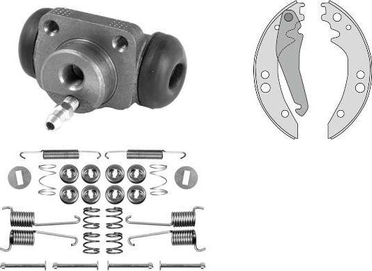 MGA K806270 - Komplet kočnica, bubanj kočnice www.molydon.hr