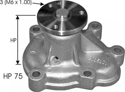 MGA W834 - Vodena pumpa www.molydon.hr