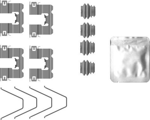 Mintex MBA0137 - Komplet pribora, Pločica disk kočnice www.molydon.hr