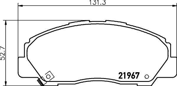 Mintex MDB1592 - Komplet Pločica, disk-kočnica www.molydon.hr