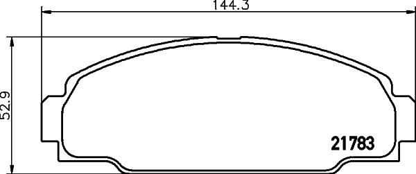 Mintex MDB1619 - Komplet Pločica, disk-kočnica www.molydon.hr