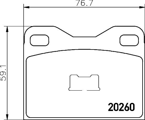 Mintex MDB1102 - Komplet Pločica, disk-kočnica www.molydon.hr