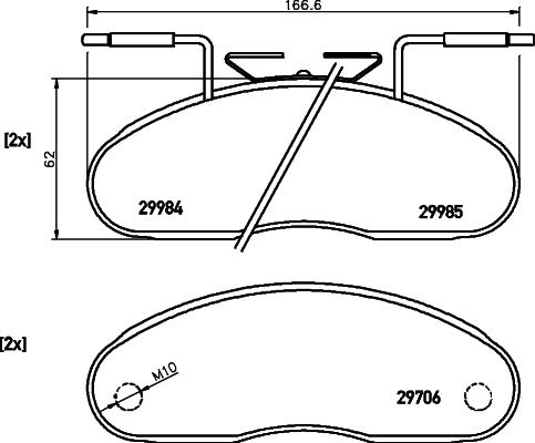 TOMEX brakes TX 15-21 - Komplet Pločica, disk-kočnica www.molydon.hr