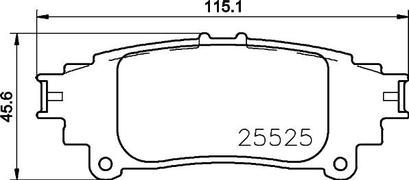 Mintex MDB3720 - Komplet Pločica, disk-kočnica www.molydon.hr