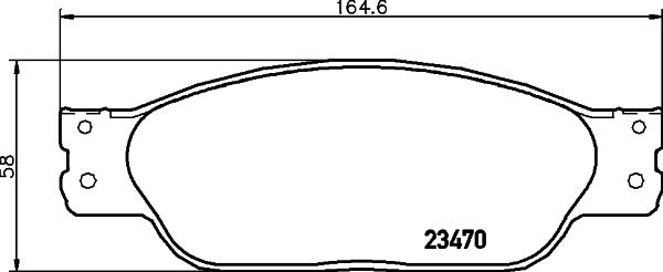 Mintex MDB2670 - Komplet Pločica, disk-kočnica www.molydon.hr