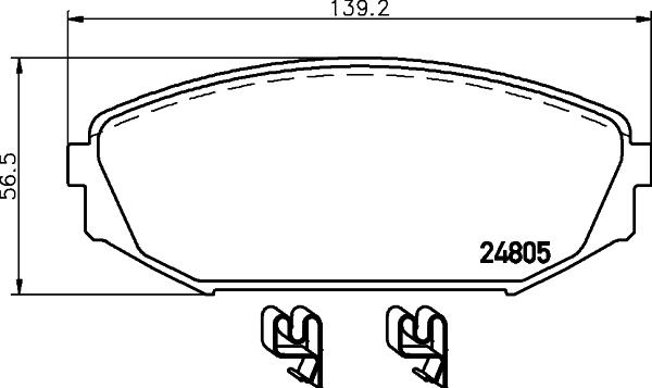 Mintex MDB2172 - Komplet Pločica, disk-kočnica www.molydon.hr