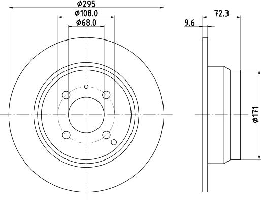 Mintex MDC919 - Kočioni disk www.molydon.hr