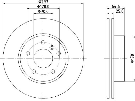 Mintex MDC984 - Kočioni disk www.molydon.hr