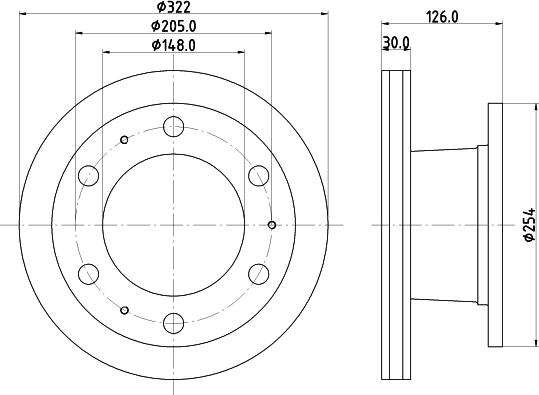 Delphi BG471 - Kočioni disk www.molydon.hr