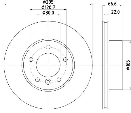 Mintex MDC448 - Kočioni disk www.molydon.hr