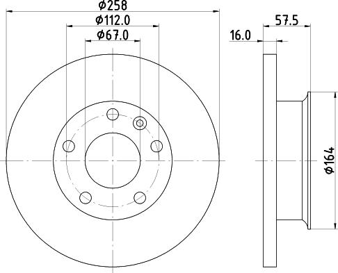 Mintex MDC413 - Kočioni disk www.molydon.hr