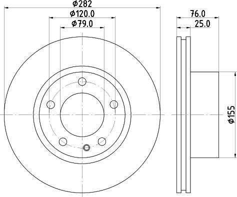 Mintex MDC472 - Kočioni disk www.molydon.hr