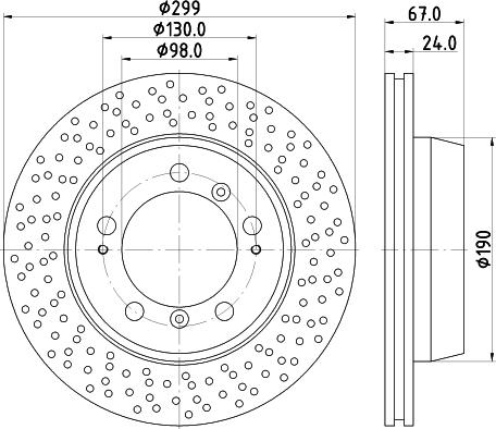 Mintex MDC1918 - Kočioni disk www.molydon.hr