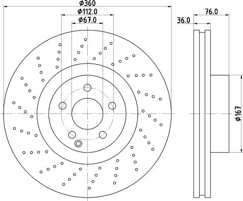 Mintex MDC1667 - Kočioni disk www.molydon.hr