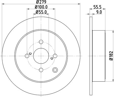 Mintex MDC1677 - Kočioni disk www.molydon.hr