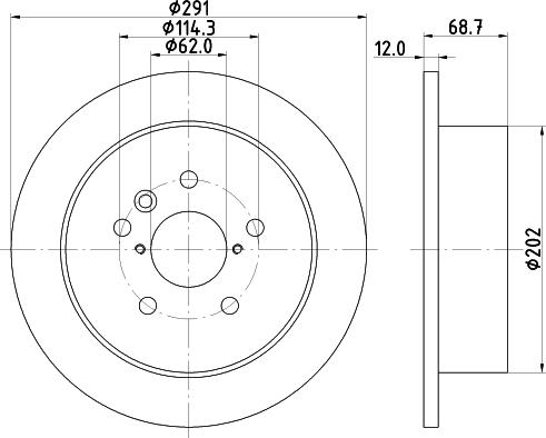 Mintex MDC1511 - Kočioni disk www.molydon.hr