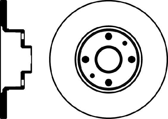 Remsa 6154.00 - Kočioni disk www.molydon.hr